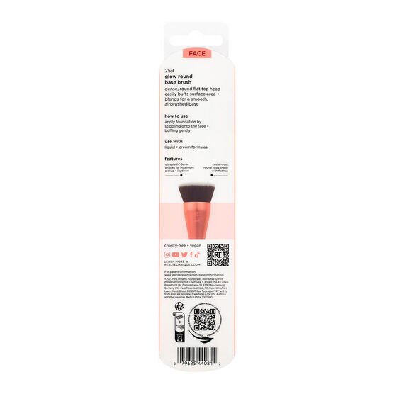 Pincel Redondo para Base Iluminadora Real Techniques